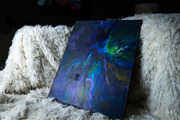 Multi-Layered Hand-Painted Artwork