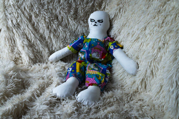 Handmade Small Fabric Girl Doll