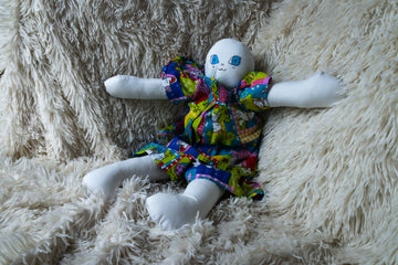 Handmade Small Fabric Girl Doll