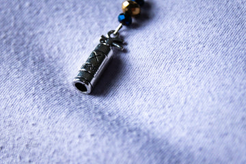 Handmade Medium-Length Firefighter Fire Extinguisher Necklace