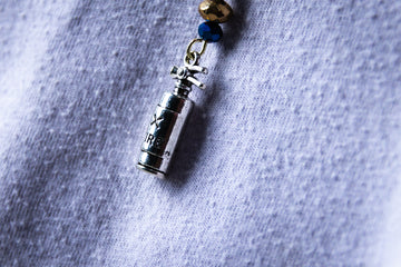 Handmade Long-Length Firefighter Fire Extinguisher Necklace