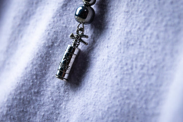 Handmade Long-Length Firefighter Fire Extinguisher Necklace
