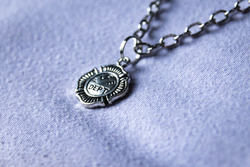 Handmade Medium-Length Firefighter Fire Department Pendant Necklace