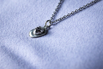 Handmade Short-Length Firefighter Fire Helmet Necklace