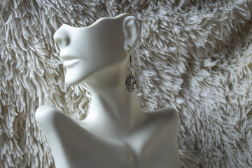 Handmade Firefighter Department Shield Earrings