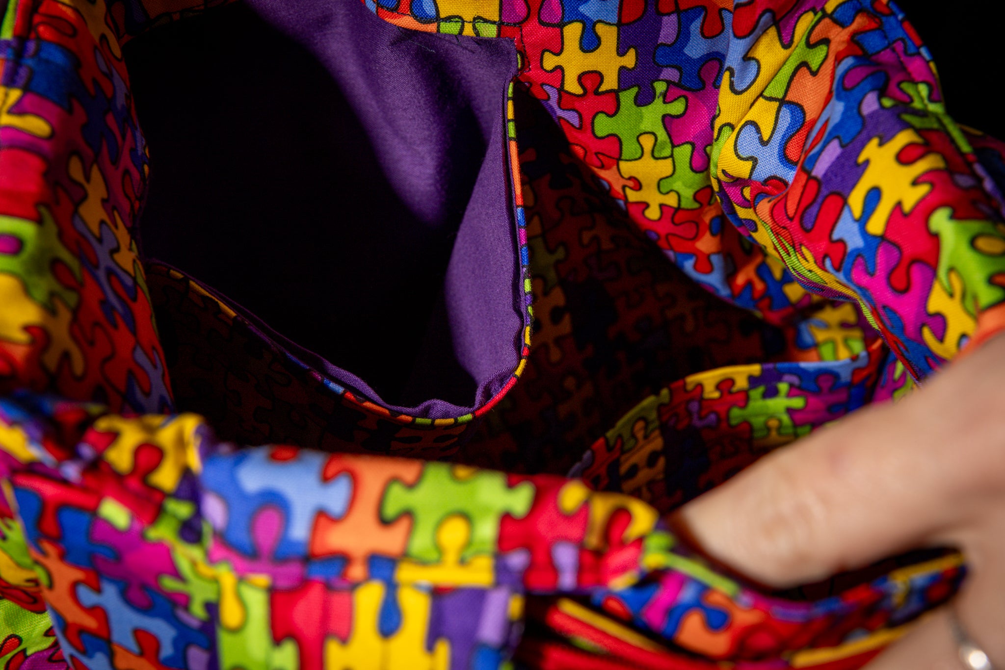 Puzzle Perfect Tote - The Piece That Fits