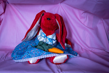 Ruby the Red Bunny - Carrot Cuddler