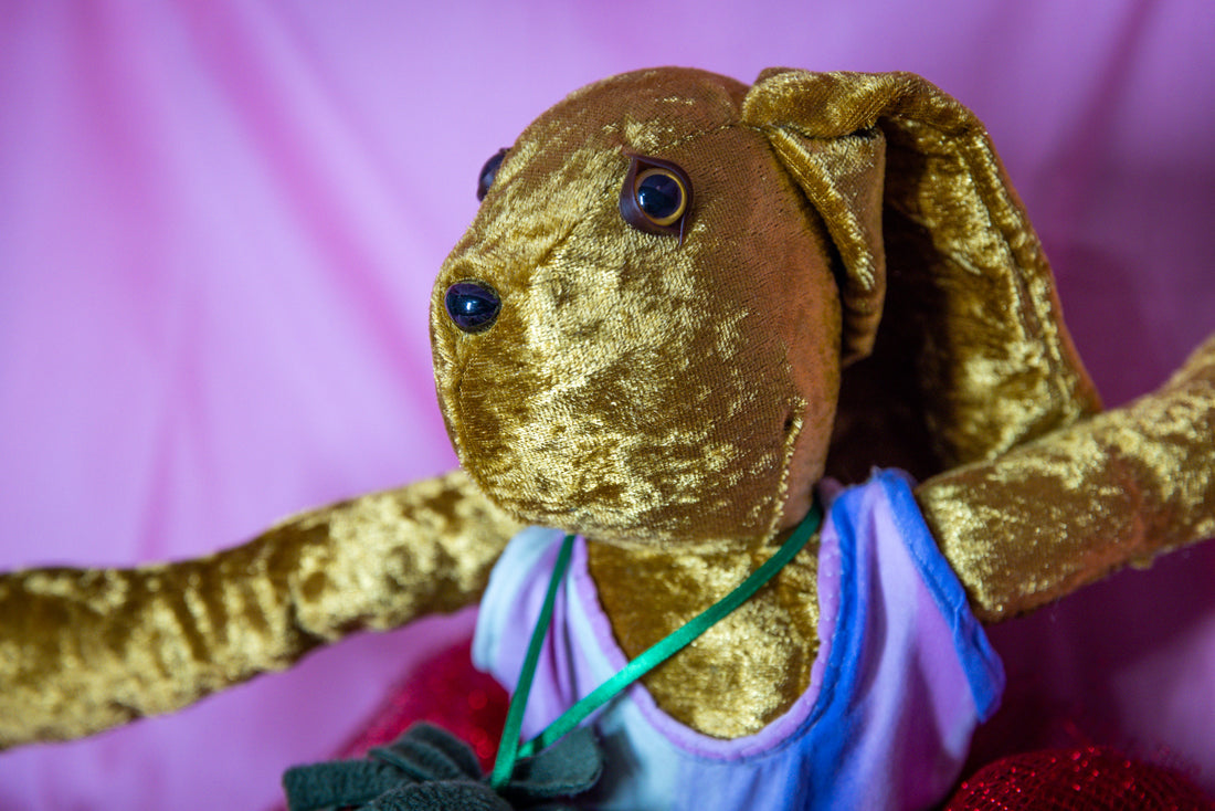 Golden Grace - The Tutu Bunny Delight