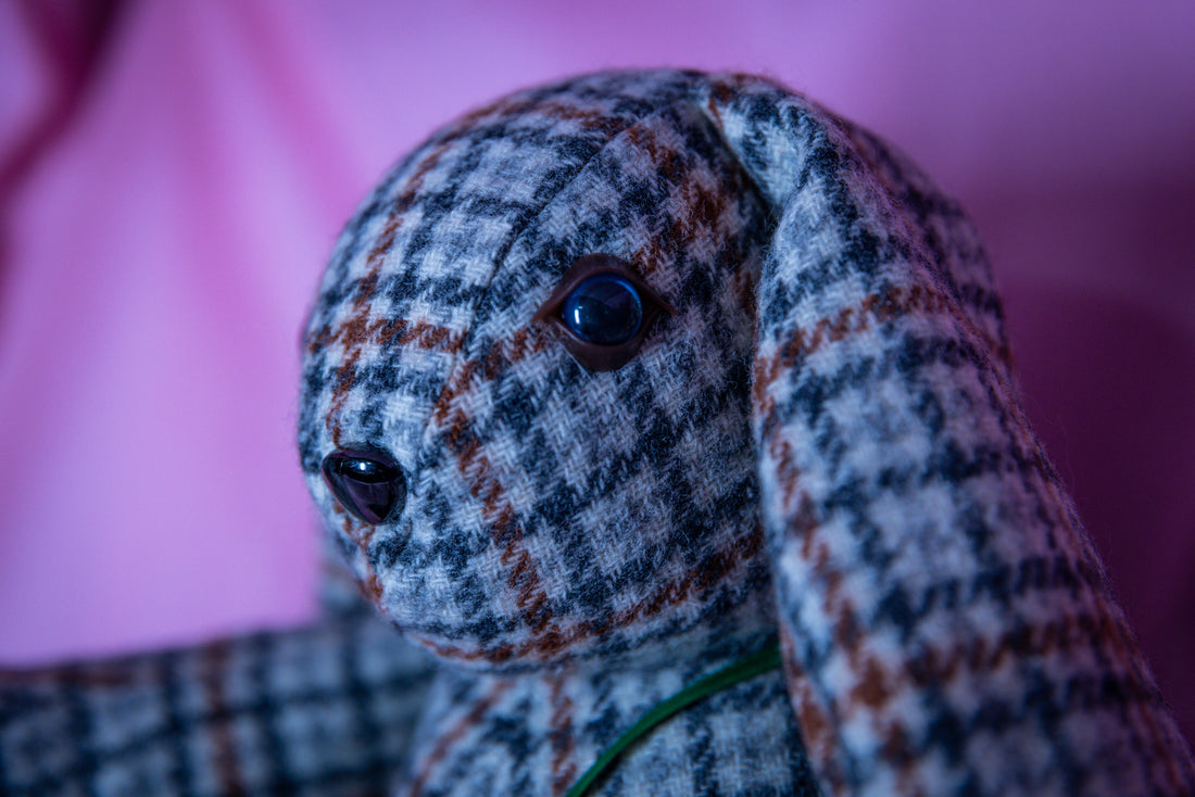 Plaid Pippin - The Trendy Bunny with a Carrot Twist