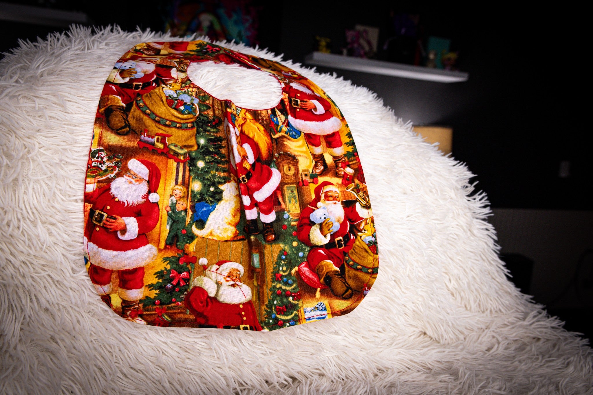 Santa Claus Baby Bib