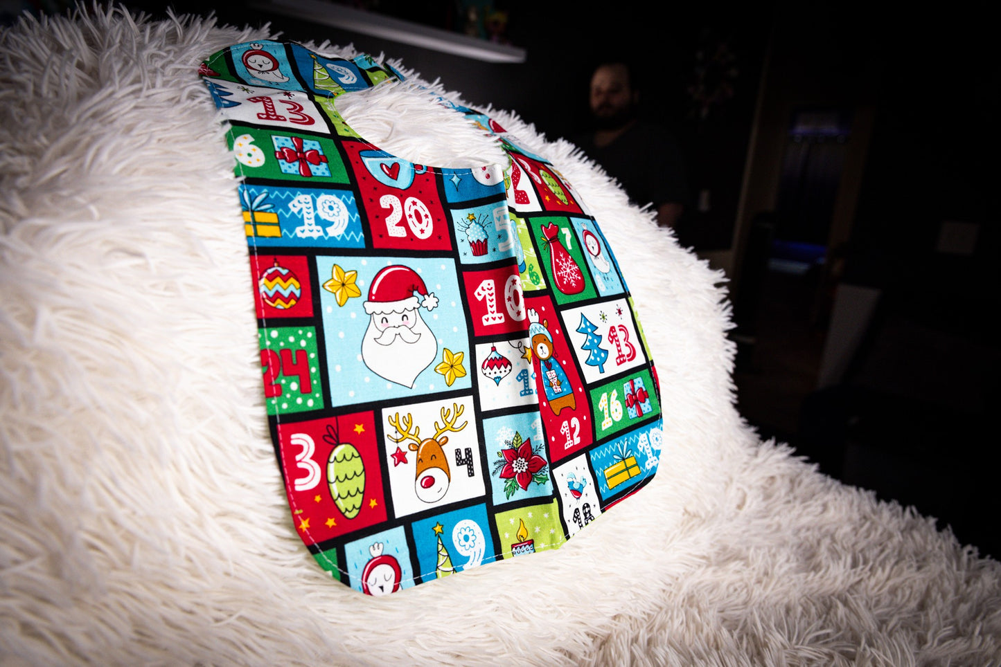 Christmas Themed Baby Bib