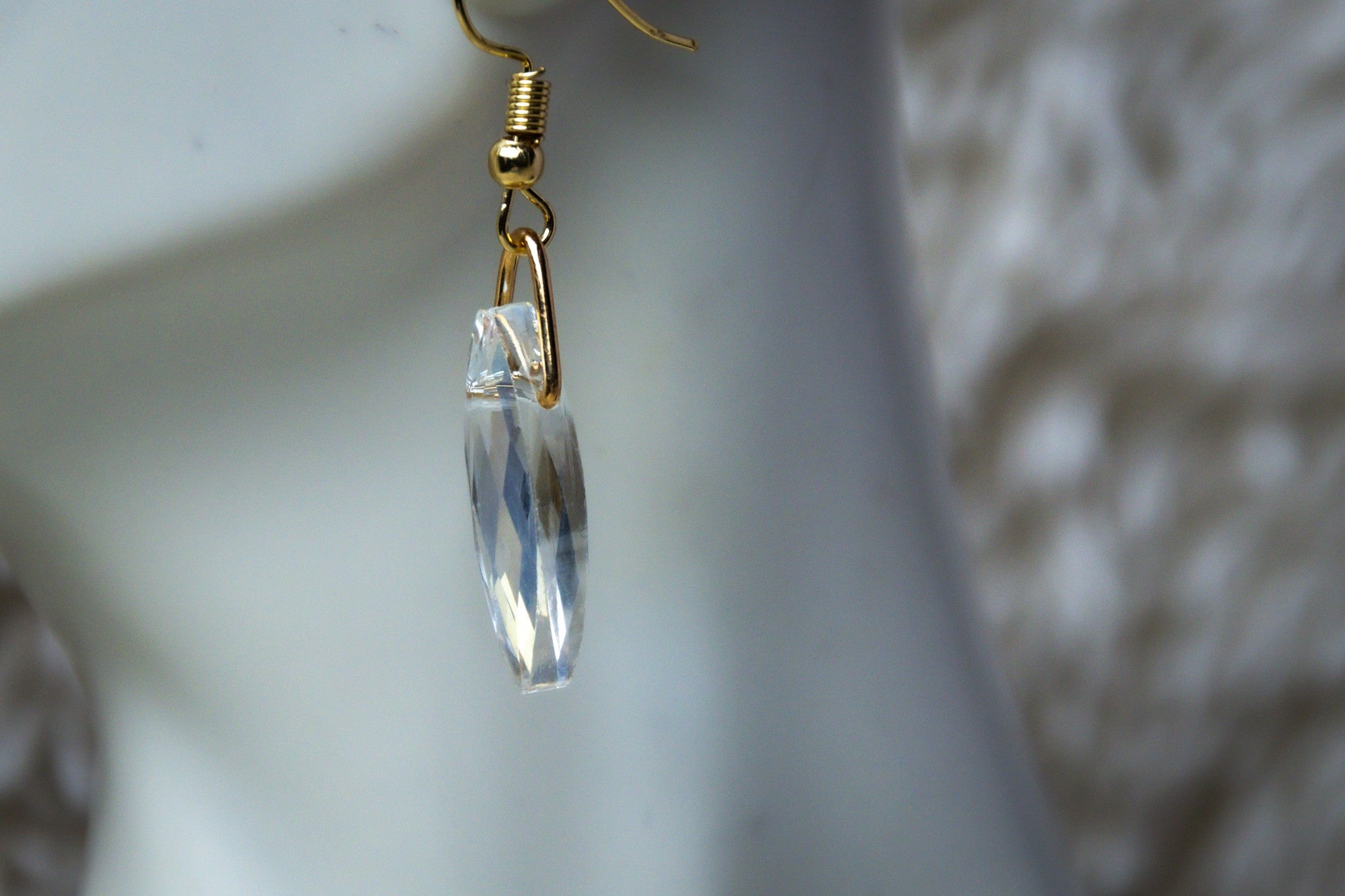 Luxury Crystal Stone Cat Necklace and Earring Set