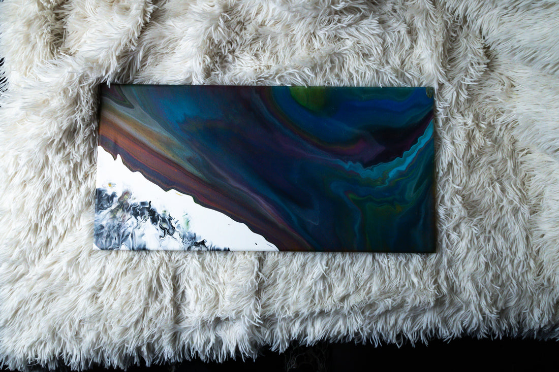 Multi-Layered Abstract Color Painting