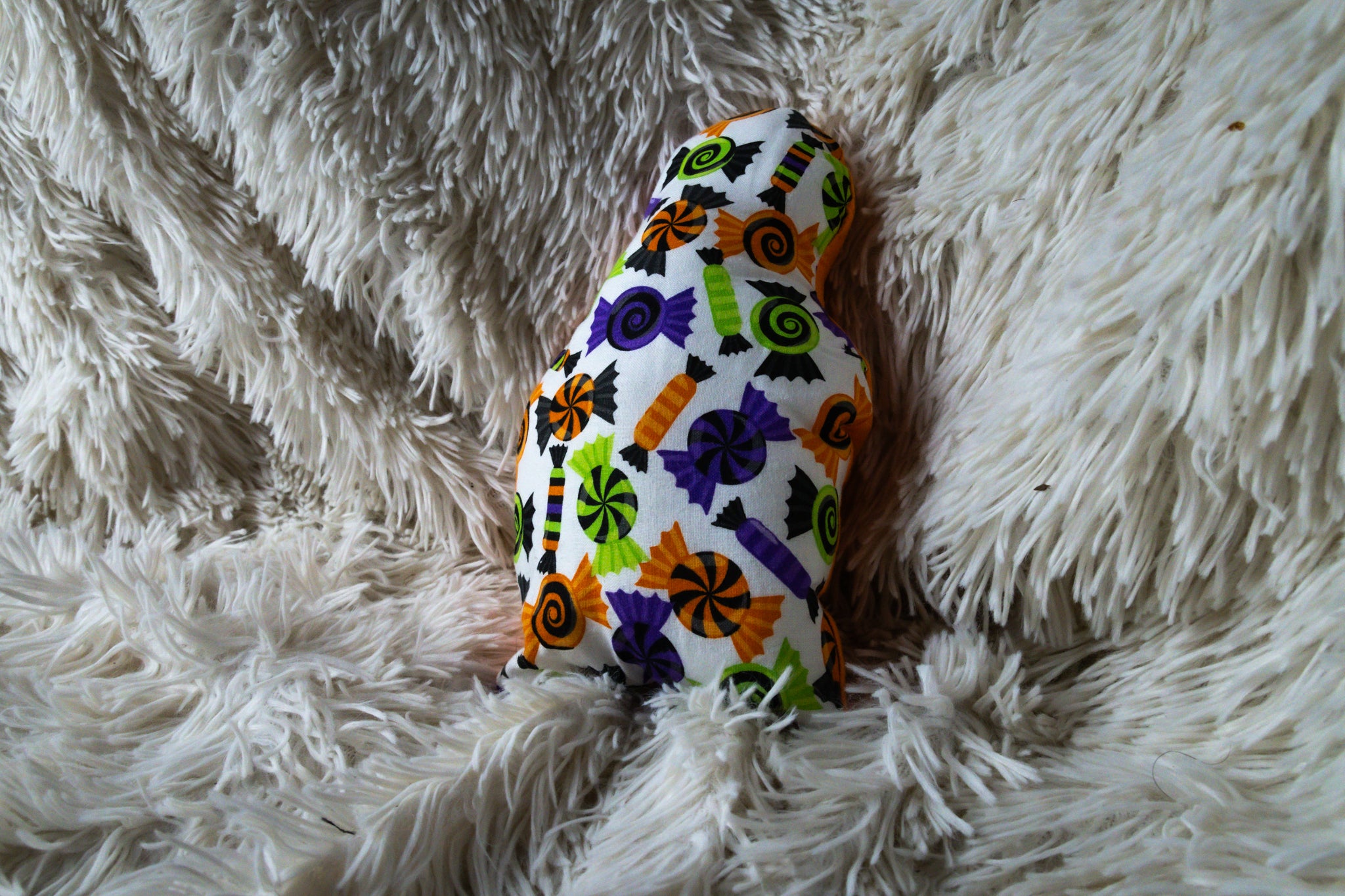 Handmade Small Halloween Candy Design Pillow