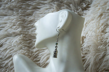 Handmade Firefighter Fire Hydrant Earrings