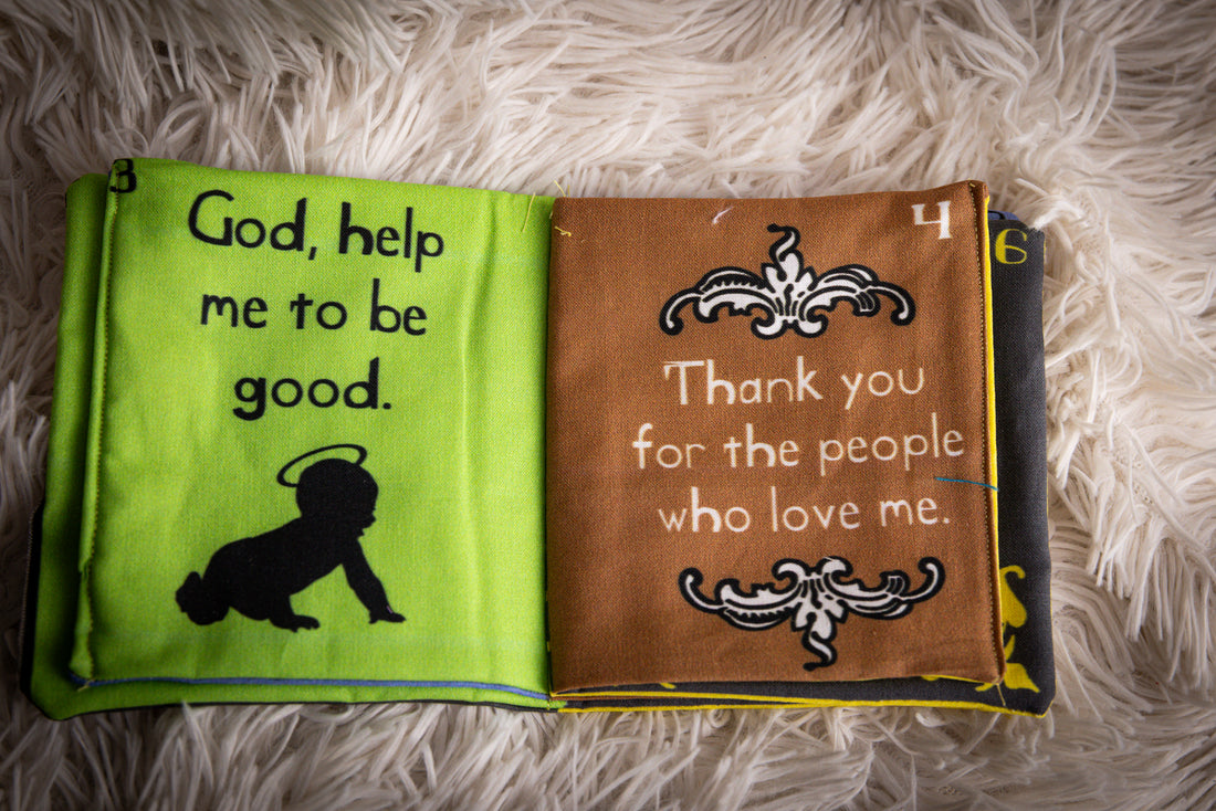 Little Prayers for Little Ones – A Soft Fabric Book for Bedtime Blessings