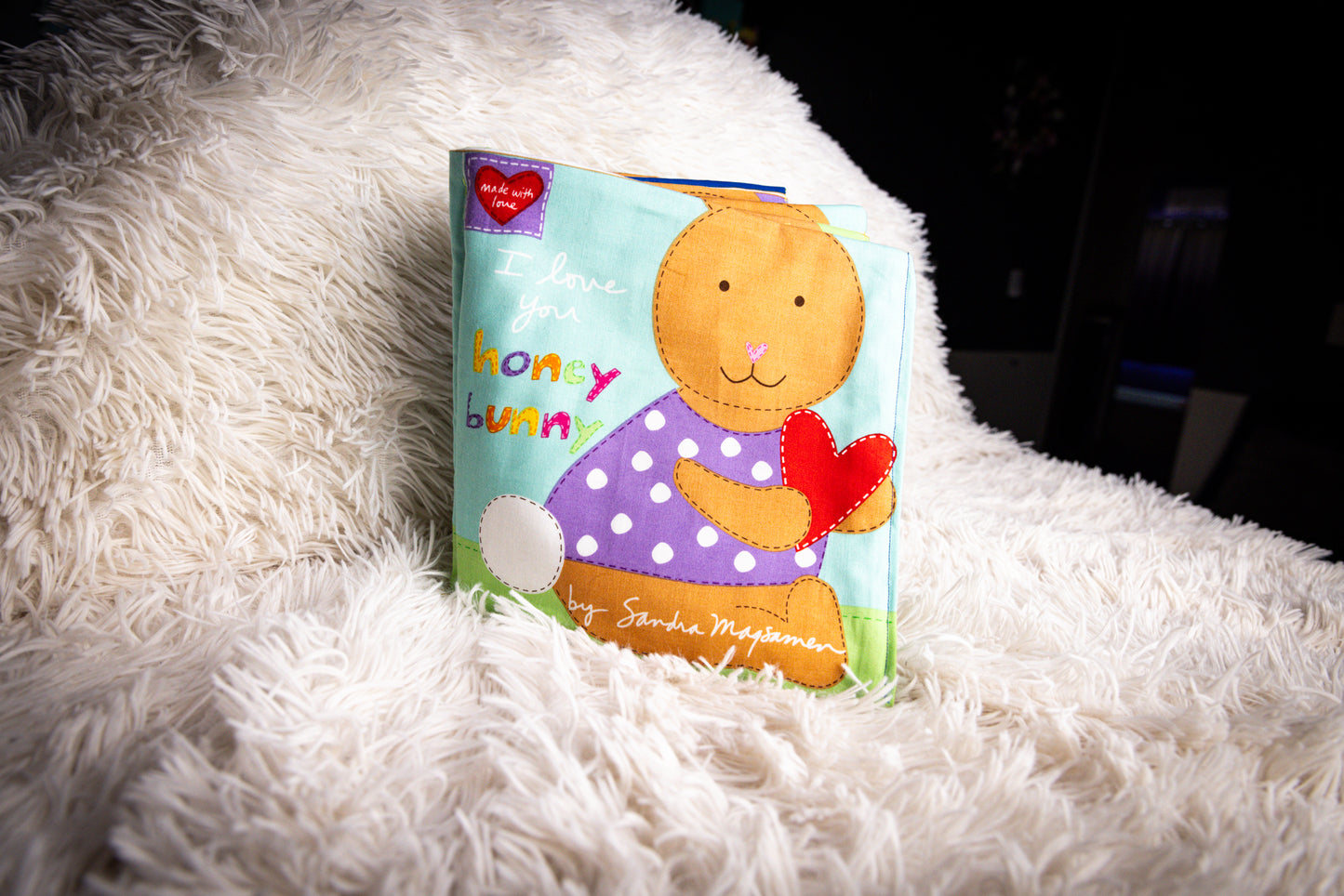 I Love You Honey Bunny - Fabric Child's Story Book