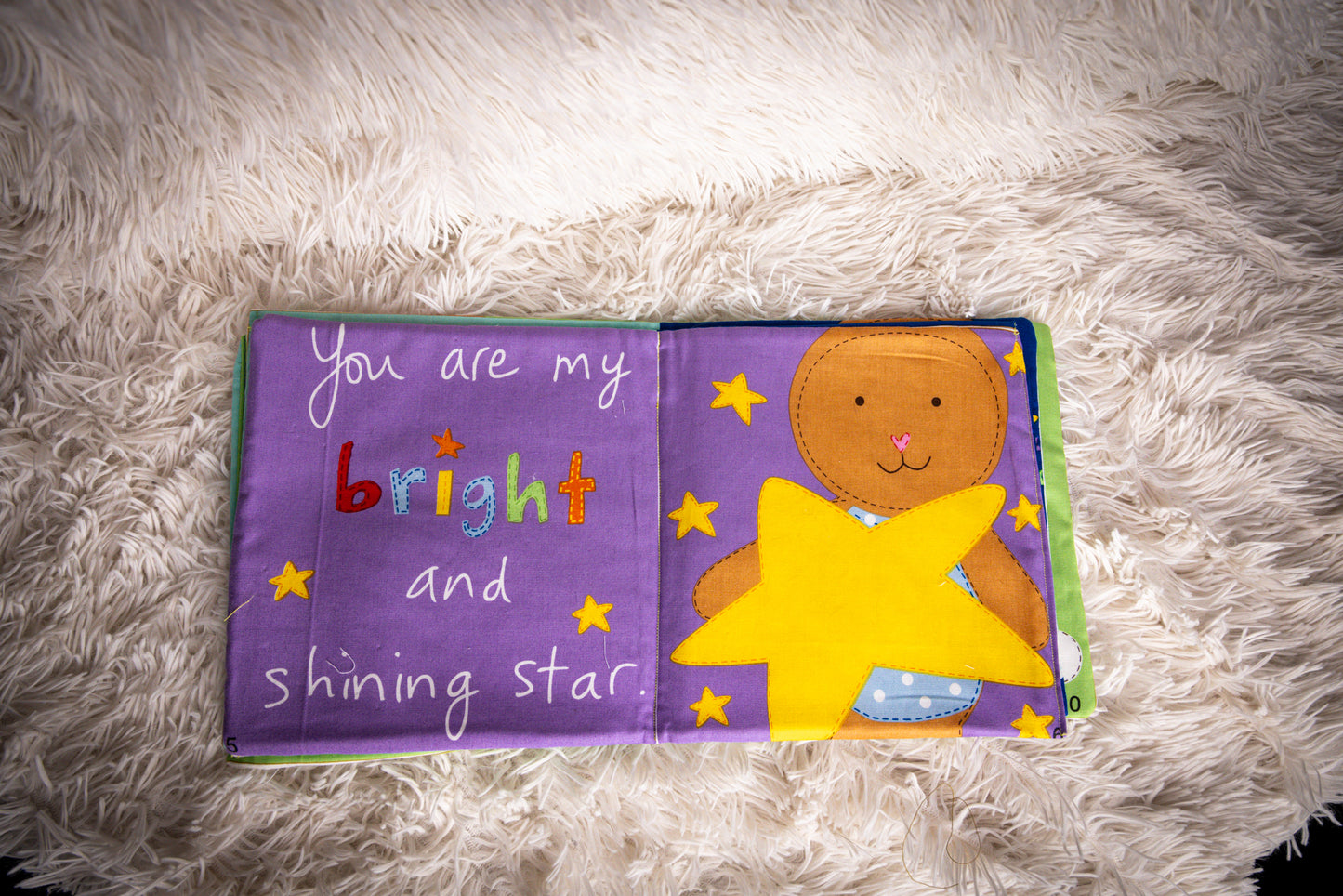 I Love You Honey Bunny - Fabric Child's Story Book