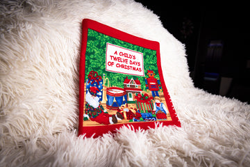 A Child's 12 Days of Christmas - Fabric Child's Story Book