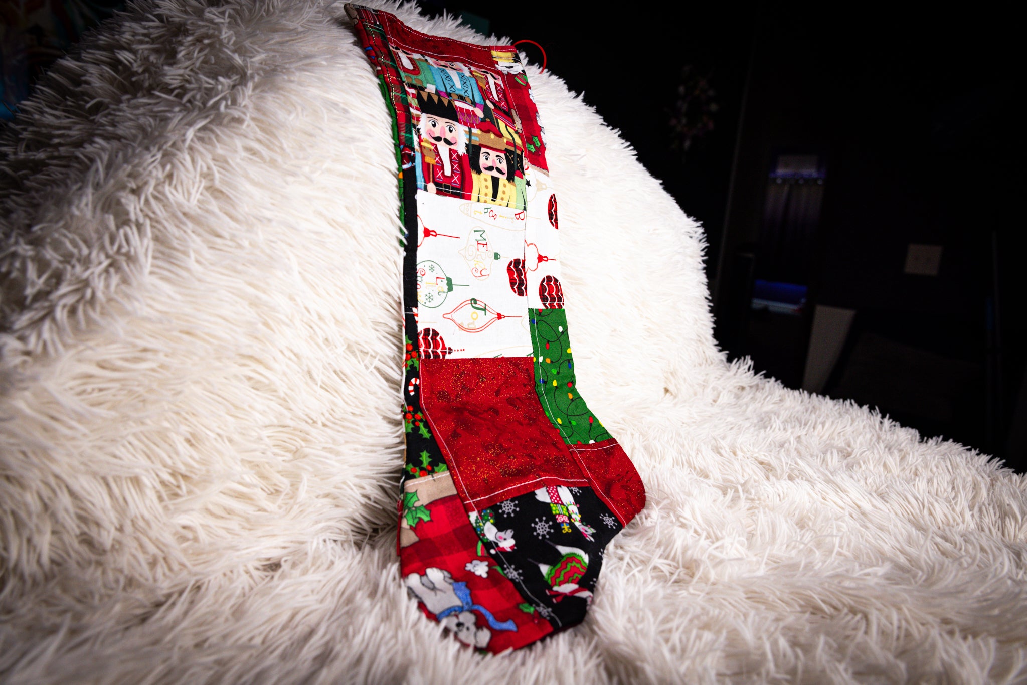 Nutcracker Christmas Stocking
