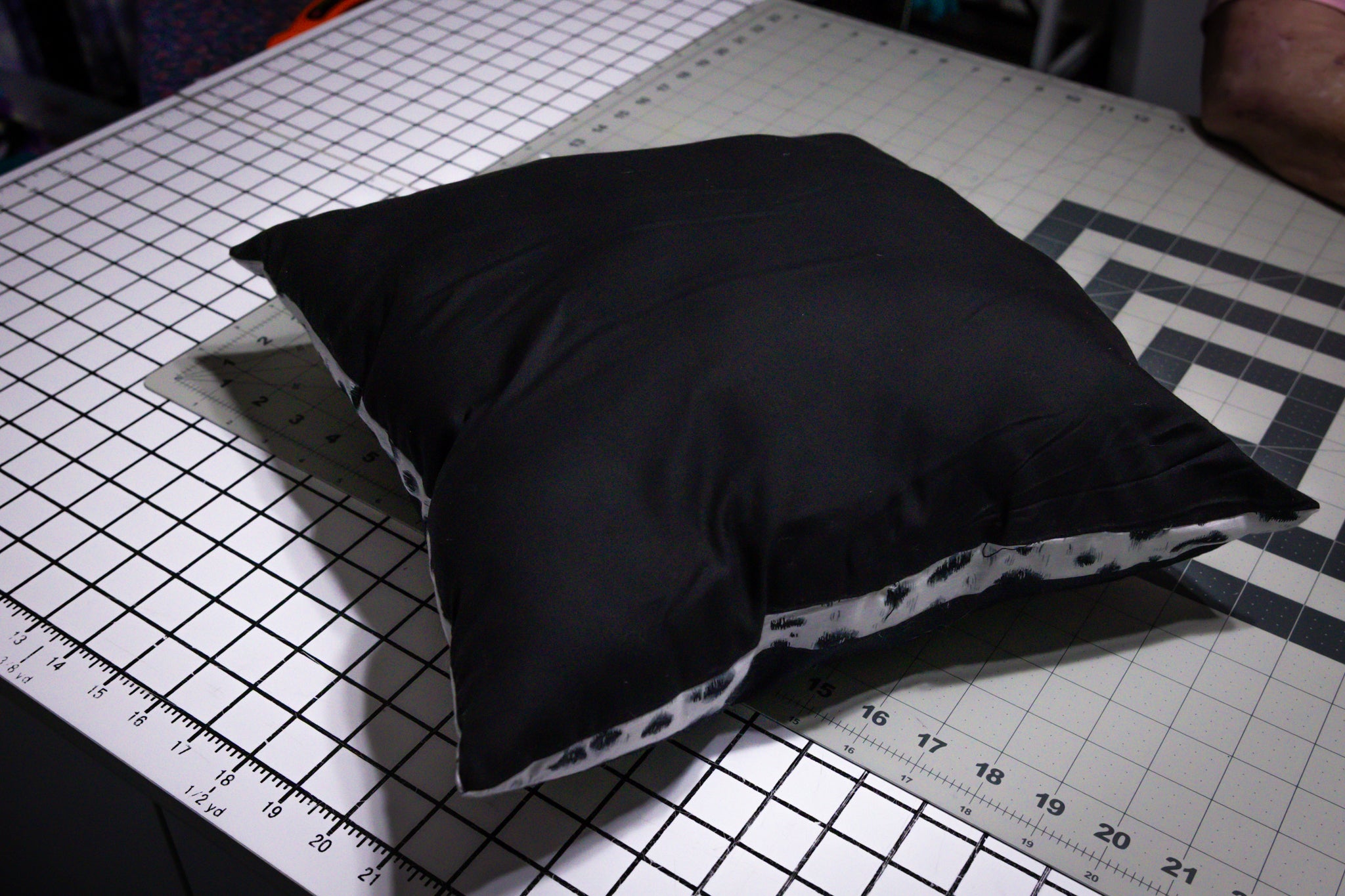 Handmade Dalmation Dog Design Pillow